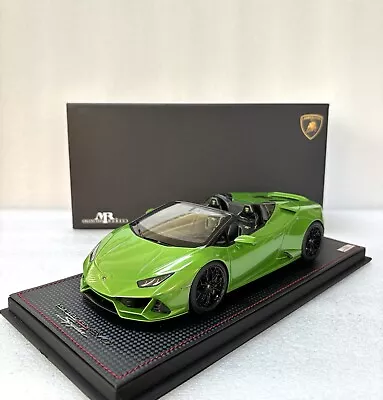 1/18 Mr Collection Lamborghini Huracan EVO Spyder Verde Selvans Green Limited • $545