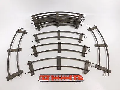 DK119-2 #10x Märklin Gauge 1 Tin Track 8er 8 Circle For Clockwork-Operated • $70.89