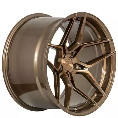 (4) 20  Staggered Rohana Wheels RFX11 Brushed Bronze Rims (B8) • $2640