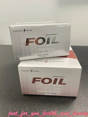 Premium Foil Pop Up Hair Foil Sheets (500) Silver Rose Gold 273 X 127mm • £14.95