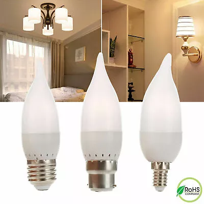 3W Dimmable LED Candle Light Bulbs 15 Watt Equivalent E12 E26 E27 B22 E14 Lamps • $2.84