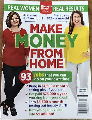 Woman's World Specials Magazine MAKE MONEY FROM HOME  July 2022 • $7.77