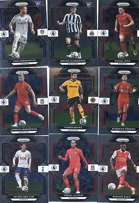 2022-23 Panini Prizm Premier League EPL Base Pick Your Card Build A Set #151-300 • $0.99