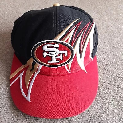 $49.49 • Buy Vintage San Francisco 49ers Shockwave Lightning Snapback Hat Pro Line NFL