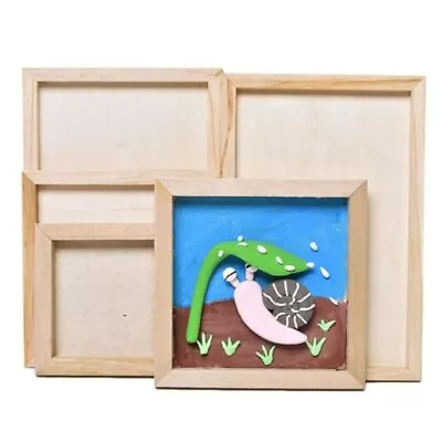 Art Puzzle Holder DIY Blank Clay Frames Photo Picture Frame  Decoration • $13.97