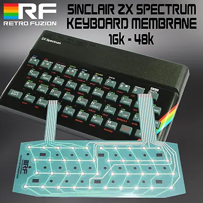 Premium Sinclair ZX Spectrum 16K/48K Timex TS1500 Replacement Keyboard Membrane • $29.95