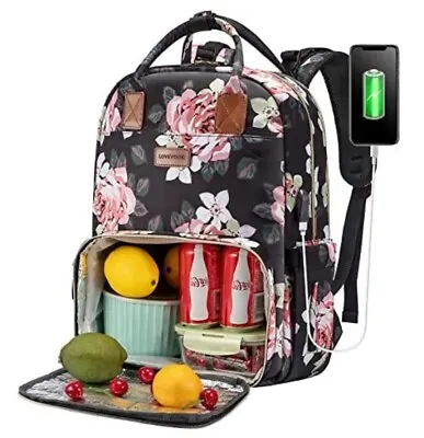 LOVEVOOK Lunch Backpack Insulated Cooler Backpack Waterproof Laptop Backpack ... • $80