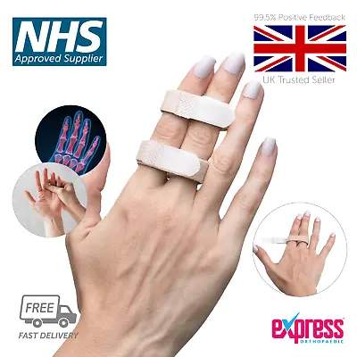 Buddy Loop Finger Splint / Finger Support Straps For Injured Fingers (6 UNITS) • £7.95