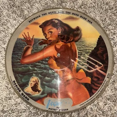 Vogue Picture Record Marion Mann 10  Devil Deep Blue Sea/ Took Advantage R731  • $37.99