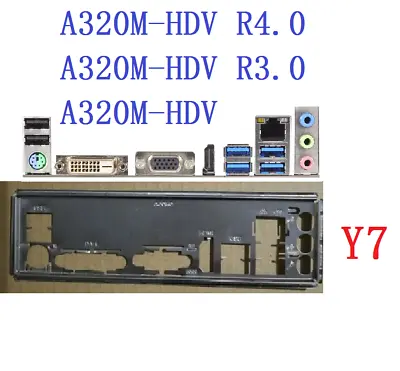 Backplate For Asrock AB350M-HDV Motherboard IO Shield Plate I/o O Shield • $9.71