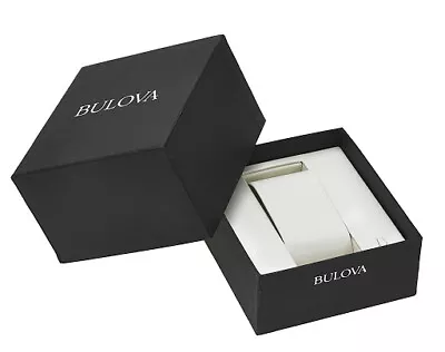 NEW Bulova Watch Presentation Box Matte Black • $15.99