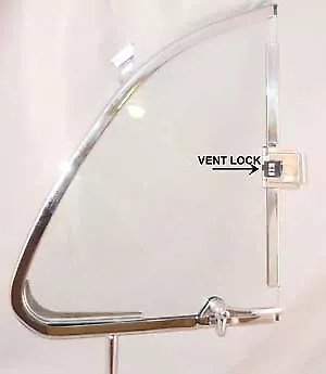 VW Vintage Parts LockVent Wing Glass To FrameAll Cars. New~!Ea. • $27.59