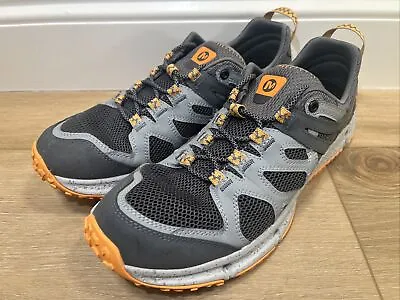 Merrell Hydrotrekker Men’s Size 11.5 J50185 Gray/Orange Hiking Shoes Sneakers • $29.99