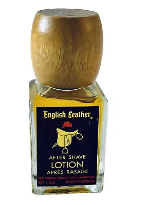 Vintage English Leather After Shave Lotion 2 Oz. Made In Canada • $18.57