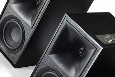 Klipsch The Fives 2.0 Powered Bookshelf Speakers  Black Brand New • $449