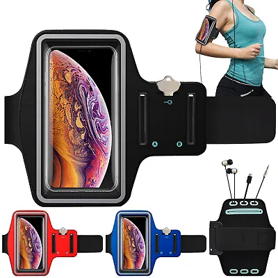 Sports Running Arm Band Cell Phone Case Holster For IPhone XS Max X XR 7 8 Plus • $6.98