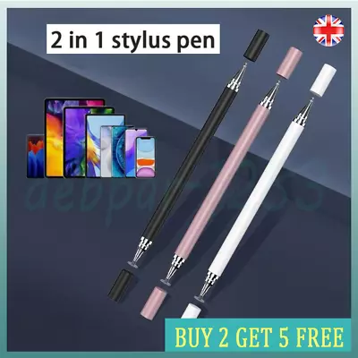Universal Touch Screen Stylus Drawing Pen For IPhone IPad Samsung Laptop Android • £2.69