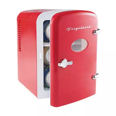 Red 6 Can Mini Beverage/Skincare Cooler • $27.38