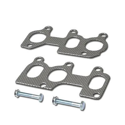 Aluminum Exhaust Header Gasket+bolts For 1995-2004 Vw Jetta Golf 2.8l Vr6 Engine • $18.99