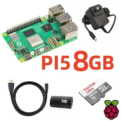 Raspberry Pi 5 8GB Budget Kit • $97.29