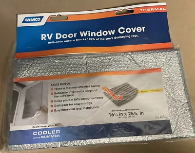 $8.50 • Buy RV Window Shade, RV Sun Shield Door Window Shade Cover For Camper Door 