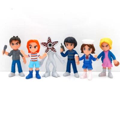 $25.55 • Buy 6pcs Stranger Things PVC Action Figures Cake Topper Figurines Kid Toy Gifts AU