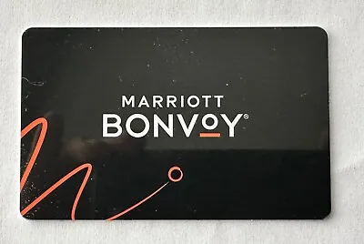 Marriott Bonvoy Multi-brand Hotel Key RFID KeyCard • $1.99