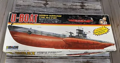 Doyusha U-Boat Motorized German Submarine Type VII-C U-581 Plastic Model Kit • $89.99