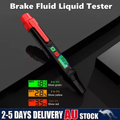 Waterproof Brake Fluid Tester Pen Car Brake Liquid Tester Automotivo Accessories • $15.99