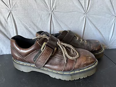 Vintage Doc Marten Monk Strap Buckle Boot Shoes 9757 Size Mens 9 • $45