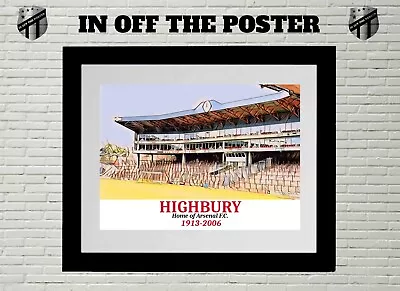 £5.99 • Buy Arsenal Football Highbury Stadium 'Clock End' Wall Art (PRINT ONLY). Size A4 