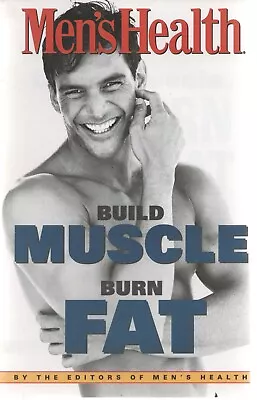 Build Muscle Burn Fat Men's Health 1999 Booklet Vintage • $4