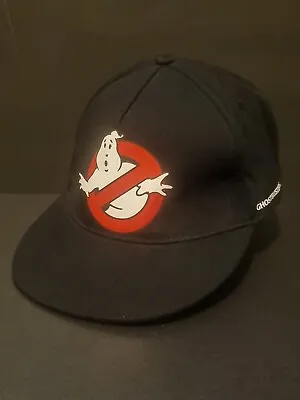 Ghostbusters Snapback Hat Black Cap 2016 Retro Style Ghost Official VGC  • $19.99