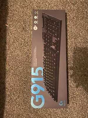 Logitech G915 Wireless RGB Tactical Gaming Keyboard - Black *Read Description* • £48.58