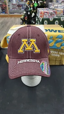 Nwt Ncaa Minnesota Golden Gophers Logo Flex Fit Cap Hat Zephyr Small M/l Xl • $22.99