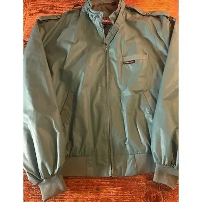 Vintage 80's Members Only Jacket-  Green- Size 42 • $45