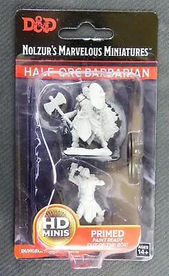 £5.39 • Buy Half-Orc Barbarian - Nolzurs Marvelous Miniatures - Dungeons And Dragons #RA