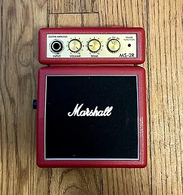 Marshall Mini Stack Series MS-R2 Micro Guitar Amplifier • $29.99