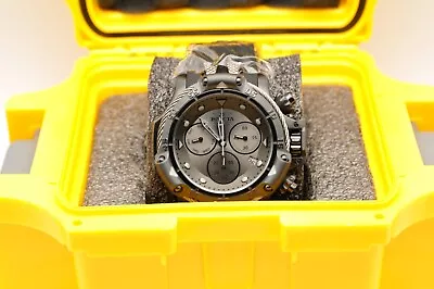 Invicta Subaqua Swiss Ronda Caliber Men's Watch 55.45mm Black Titanium 26969 • $140