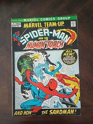 Team-Up #1 (1972) KEY! First App Misty Knight! VF+  Marvel Key Spiderman Comic • $133