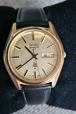 Vintage Seiko Grand Quartz 38mm Watch • $1199.95
