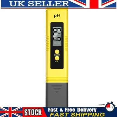 £7.59 • Buy Portable Digital LCD Ph Meter Tester For Pool Water Wine Urine Aquarium UK
