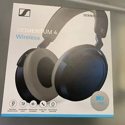 New Sennheiser Momentum 4 Bluetooth Wireless Over-Ear Headphones - Blue • $99