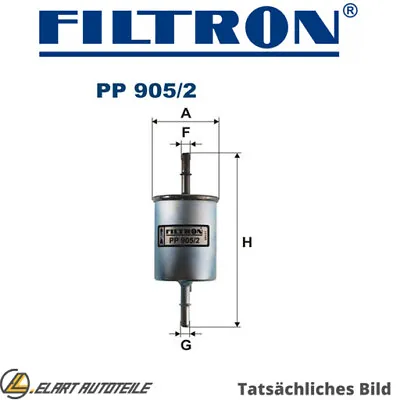 Fuel Filter For Chevrolet Daewoo Shade M200 M250 Lbf Lq2 Lq4 La2 H3 Kl573 • $23.23