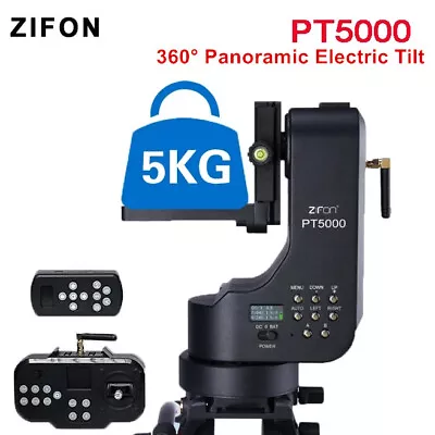 ZIFON PT-5000 Motorized Remote Control Pan Tilt Panoramic Head For Cameras DSLR • $319