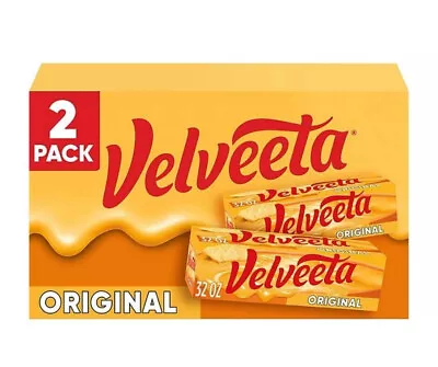 Velveeta Original Pasteurized Cheese Loaf (32 Oz. 2 Pk.) Great Price • $23.52