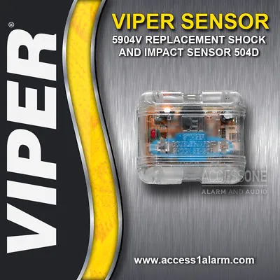 Viper 5904V Replacement 504D Stinger Double Guard Shock Sensor • $17.99