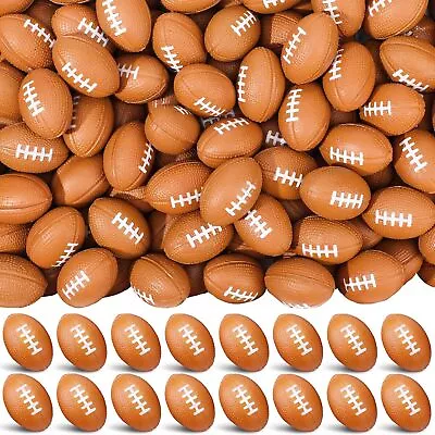 120 Pieces Mini Football Sports Stress Ball Mini Foam Football Toys Football P • $66.99