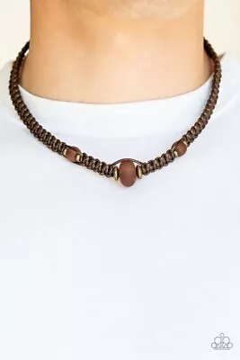 Maui Beach Brown Urban Paparazzi Necklace • $5