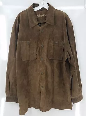 St. John's Bay Men's Leather Jacket Size L • $14.99